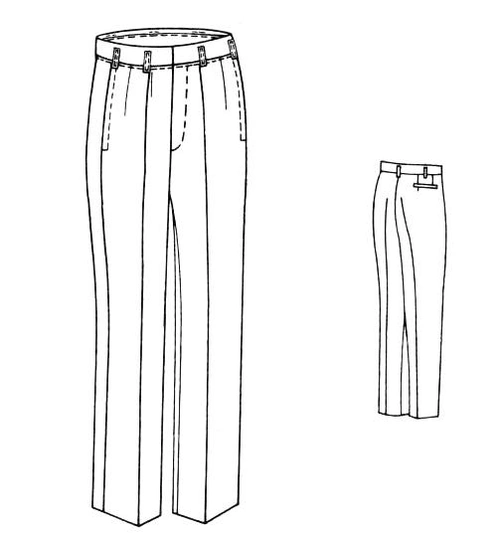 任务书(男西裤)