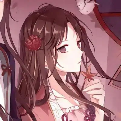 情侣头像红色系中国风 结婚古装红色嫁衣cp情头  第6张