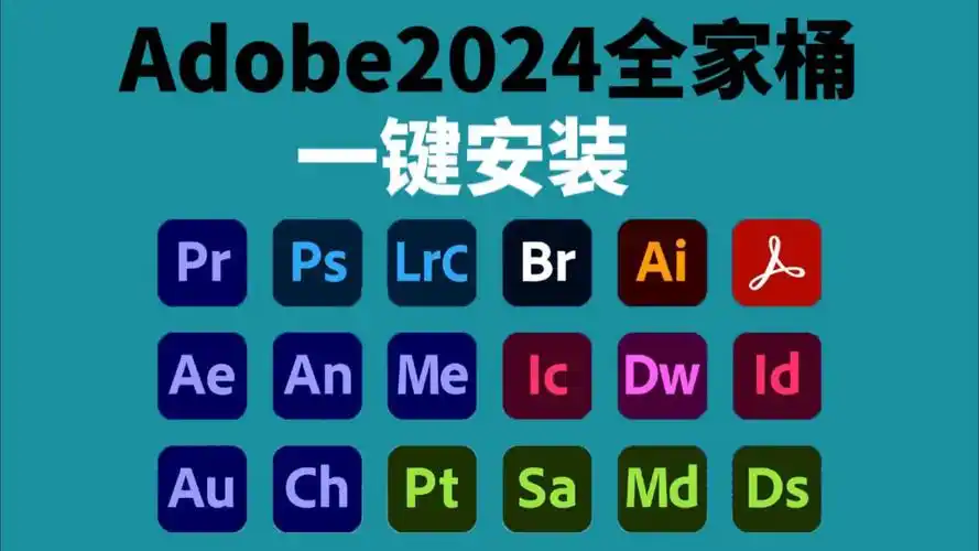 【adobe全家桶2024】1月最新版 免费下载!pr ae ps ai cad c4d等!