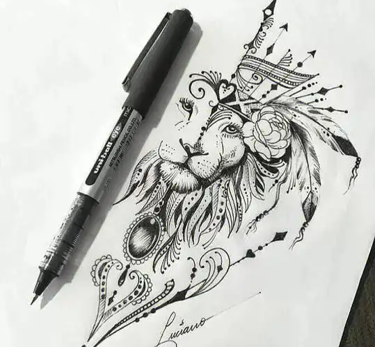 适合纹在小臂的纹身手稿