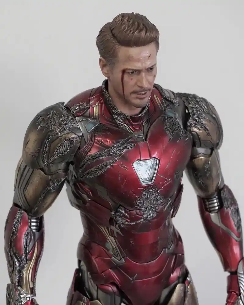 hot toys ht钢铁侠mk85 战损版 改造 #漫威  - 抖音