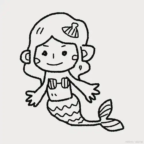 那么我将为你提供一个简单的步骤教程,帮助你轻松画出一幅美人鱼的简