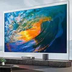 hisense海信可折叠激光电视120l5k120英寸4k超高清超薄巨幕可折叠入户