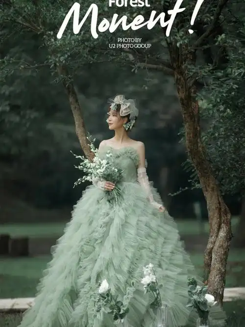 森系婚纱照