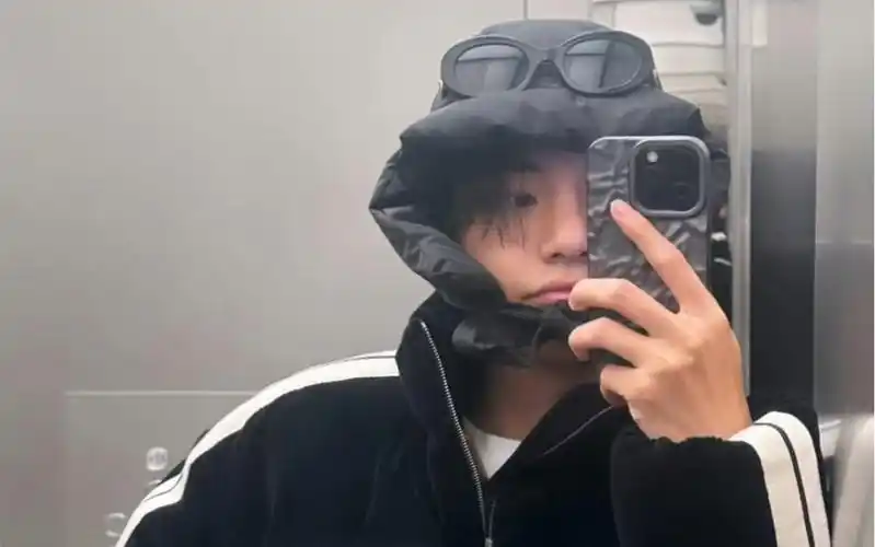 【金泰亨】231118更新ins快拍 包的暖暖的小猪包宝宝