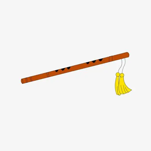 灰色圆柱笛子卡通图标