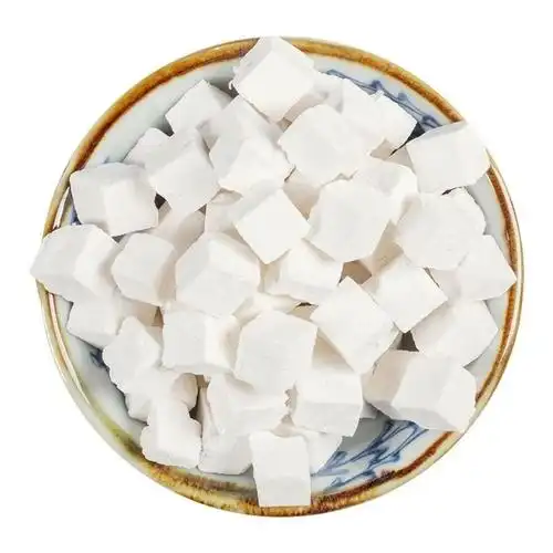 正宗野生茯苓 云南茯苓块白伏苓丁去湿气 无硫 中药材茯苓包邮h6