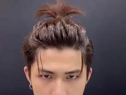 36276男生扎马尾发型教学#长发男生 #学生发型扎法 #男生扎马尾 #今日