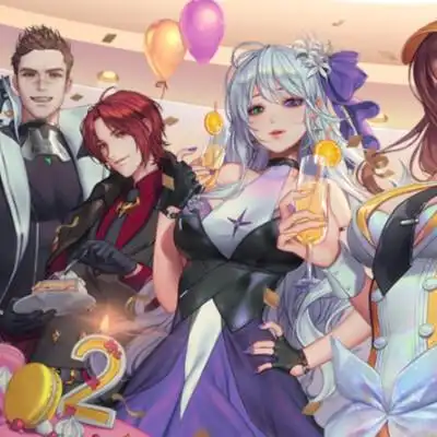 qq飞车手游相册三宫图二周年专注你喜欢的三宫图