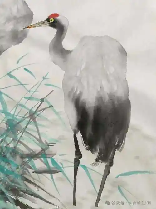 国画仙鹤作品集一