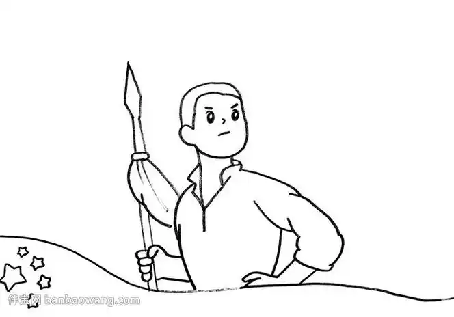 抗疫英雄儿童画怎么画抗疫英雄简笔画画法简单的英雄人物简笔画民族