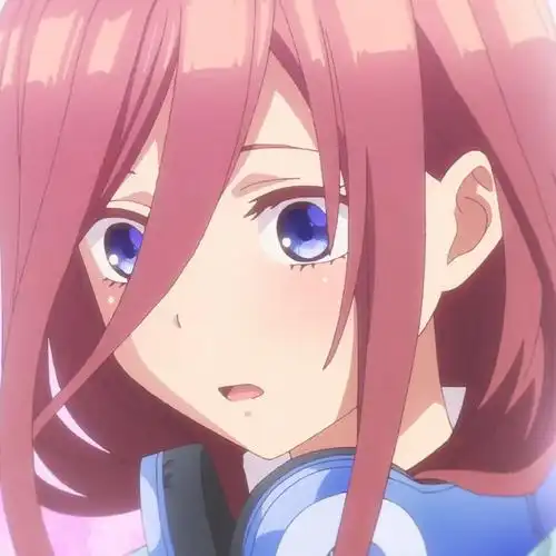 五等分的花嫁 三玖 上野三玖 动漫女头 自截