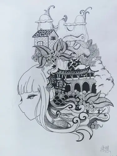 2022届高二年级"迎中秋绘画比赛"剪影