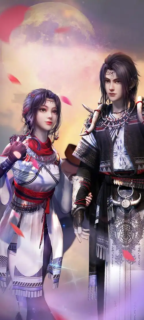 画江湖之不良人情侣人物漫手机壁纸