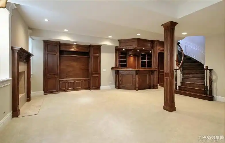 美式风格地下室设计效果图设计图片赏析