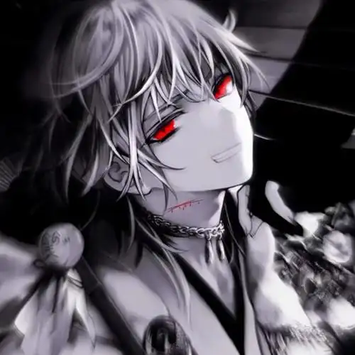 给大家分享一组动漫黑白卡通头像,让我们做黑夜里最酷的主宰!