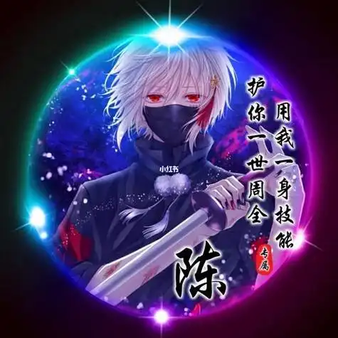 自制黑暗系姓氏头像姓氏头像素材头像