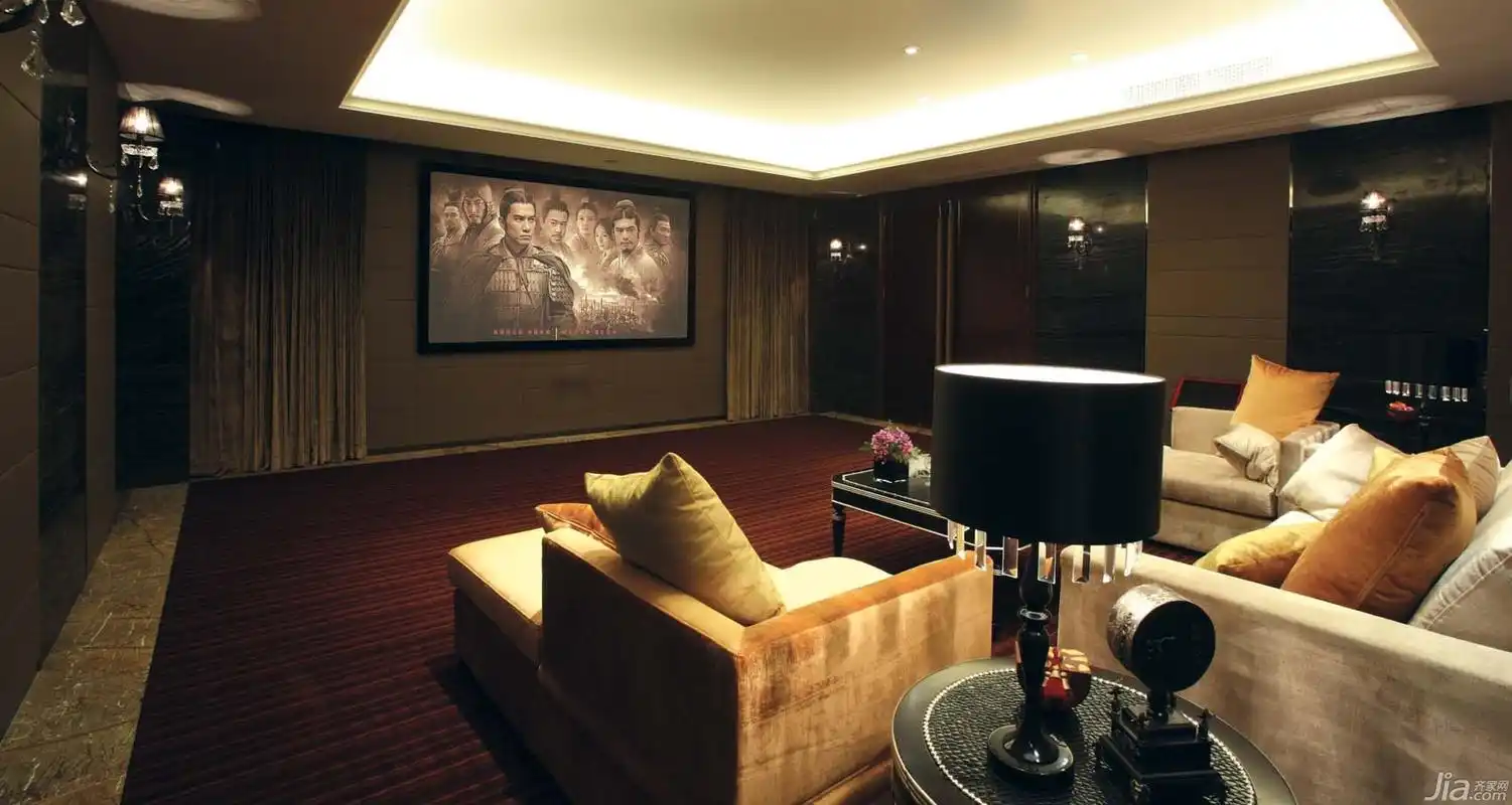 简约风格别墅豪华型140平米以上地下室沙发图片
