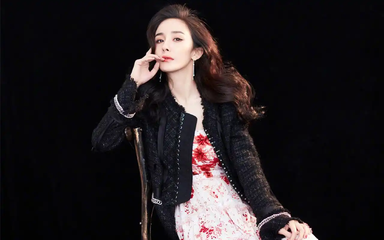 妩媚清新杨幂宽屏壁纸美女明星大幂幂