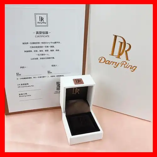 dr装盒珠宝戒指ryrinwgda戴瑞新款首饰钻戒首饰盒