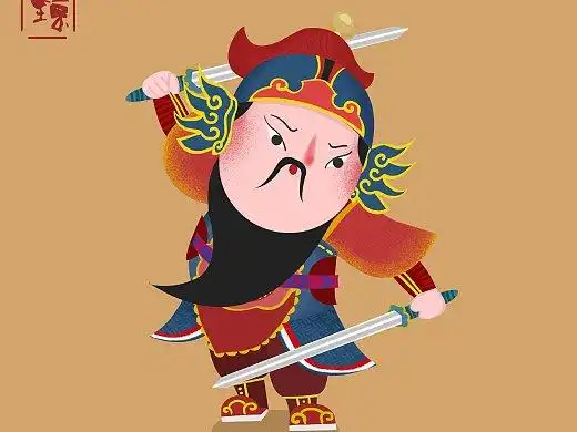 门神插画q
