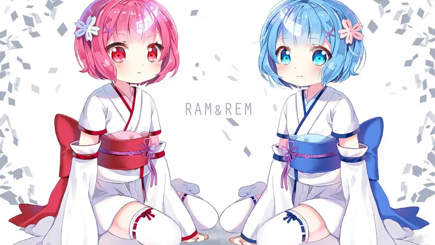 《从零开始的异世界生活》拉姆蕾姆高清图片桌面壁纸