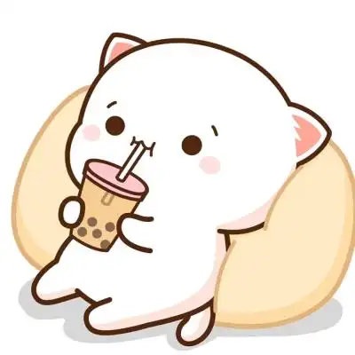 蜜桃猫可爱情侣头像不觉晓晓