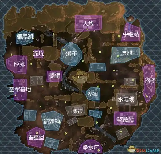 apex英雄游戏地图地形分析