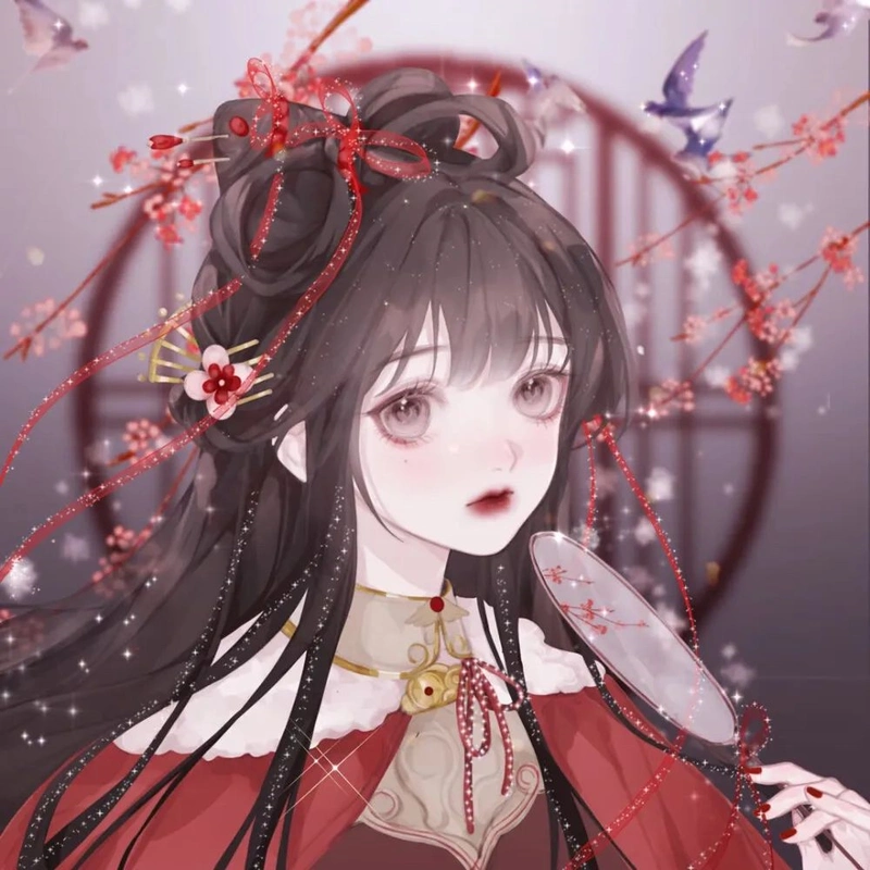 古风仙气可爱动漫女生头像|承认普通又不等于放弃