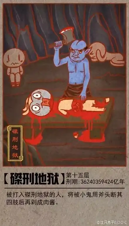 十八层地狱最生动图解