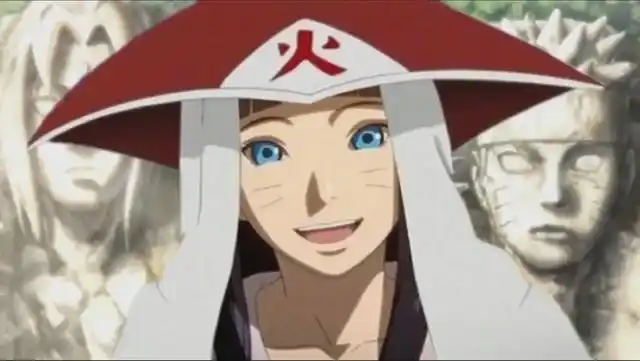 其实,漩涡向日葵长大后究竟是什么样子,在动漫里早就有了明示.