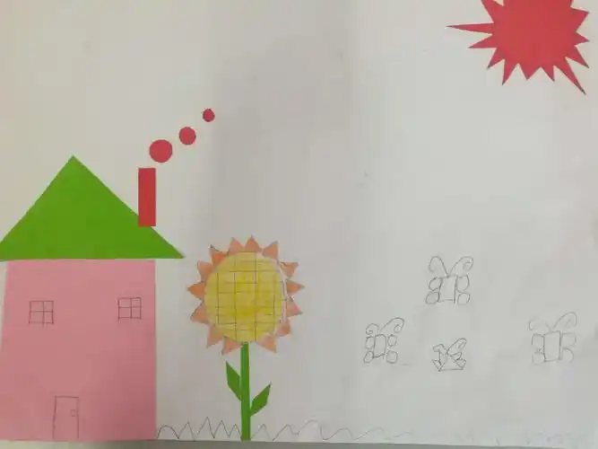 1808班《平面图形创意画》