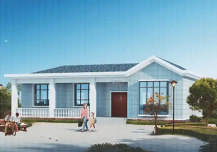 农村4间平房设计图大全