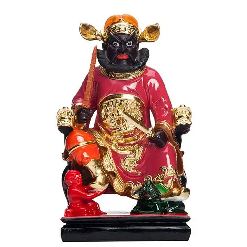 钟馗天师神像捉鬼门神摆件辟邪赐福镇招财开光摆件