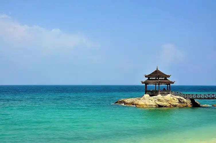 a线海南三亚 蜈支洲岛 西岛 亚龙湾海滩 玉带滩 天涯海角 三亚 双飞四