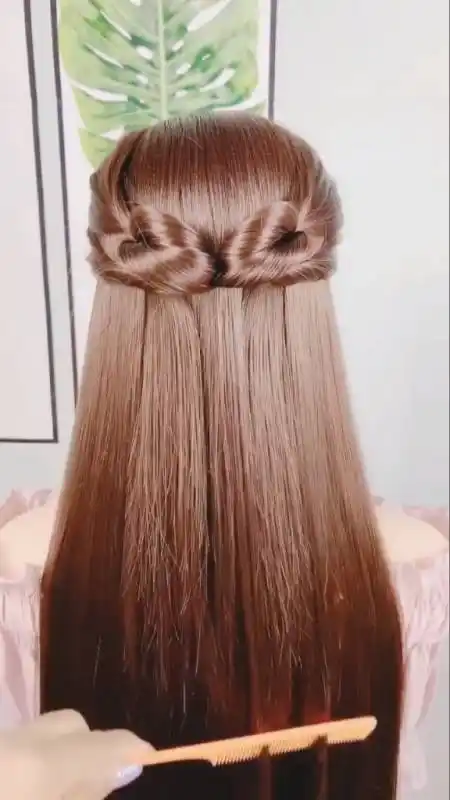 全民最火编发#夏天穿裙子可以这样编发,太美了