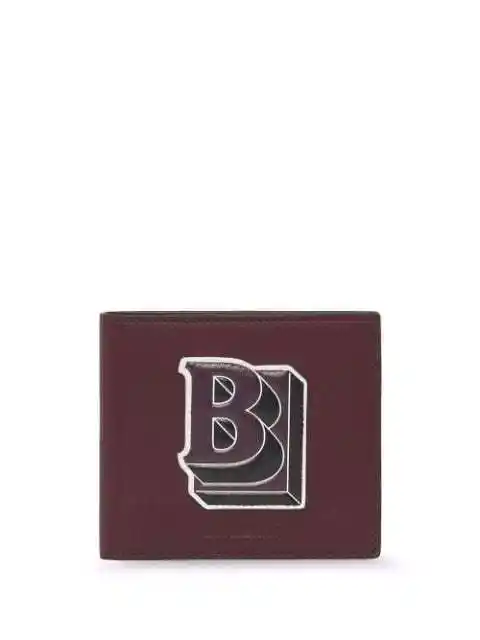 burberry logo图案钱包