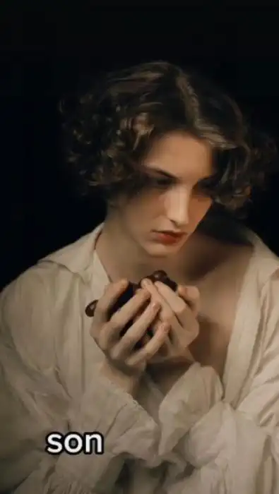 俄罗斯19岁模特长了张雌雄莫辨的俊美脸,简直太油画感!