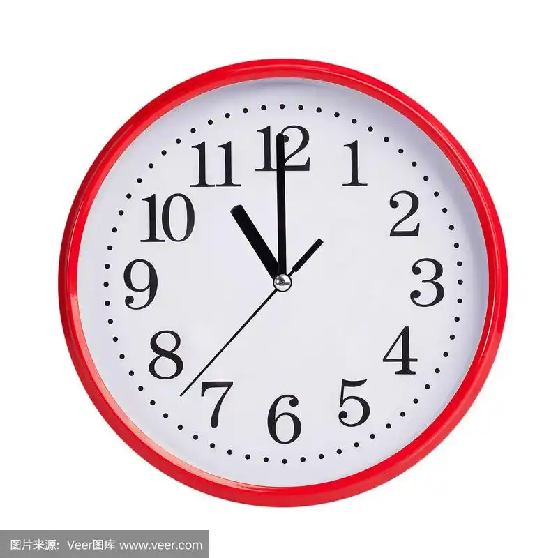 圆形表盘上的11点钟方向