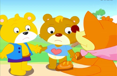 柘荣实幼金花花广播站——《两只笨狗熊》