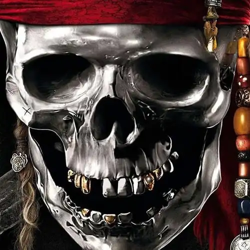 加勒比海盗骷髅头头像