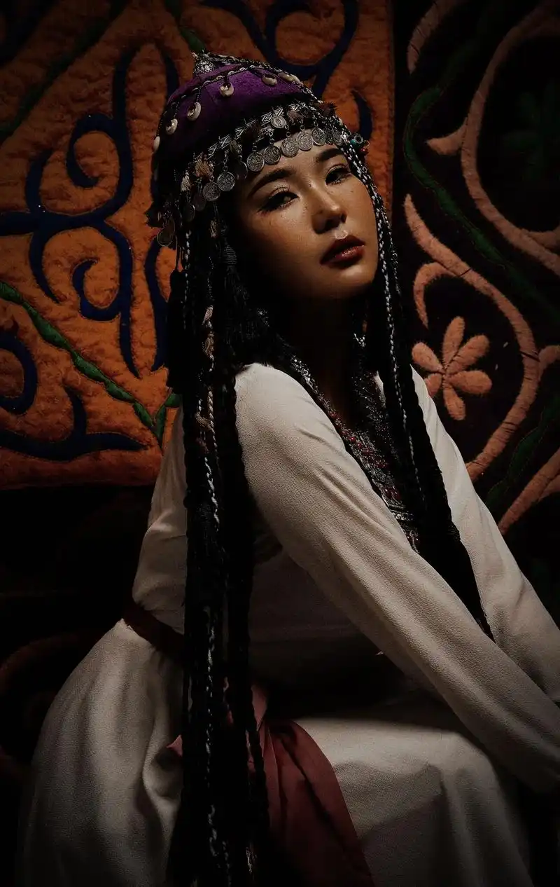 库存照片 #哈萨克姑娘 - 抖音