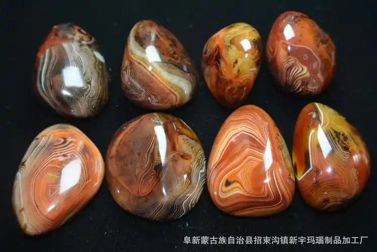 天眼缠丝玛瑙条纹玛瑙原石手把件象形奇石雨花石鹅卵石