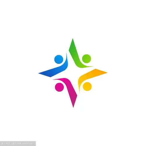 团队合作星标志标志图标设计