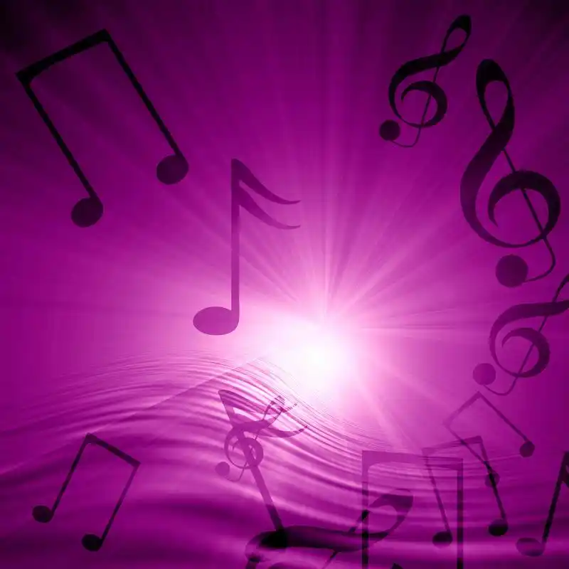 音乐,背景,粉色背景,音符