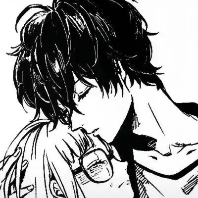 黑白情侣漫头:一个账号而已 你还_情侣头像_我要个性网