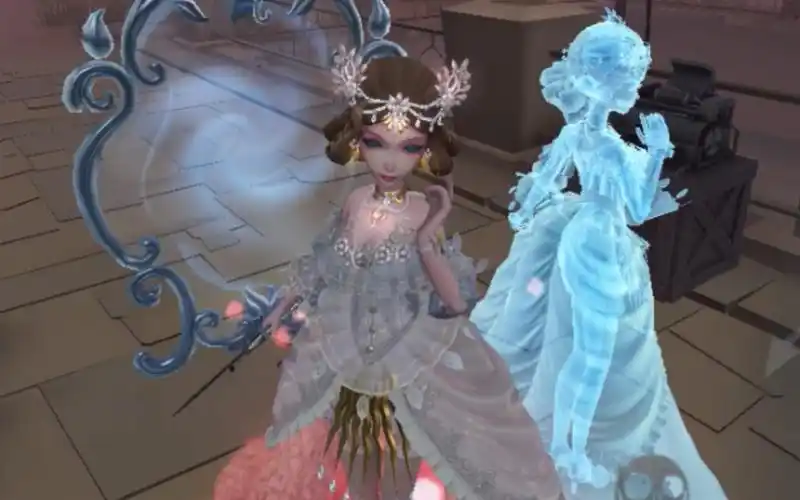 【第五人格】 红夫人稀世时装-贝拉夫人服装和挂件展示 精美版_哔哩