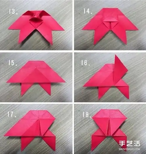 如何手工折纸蝴蝶纸蝴蝶的折法步骤图解