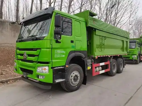 400马力豪沃v7 5.6米自卸车