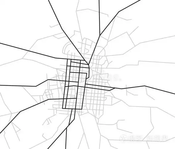 街道-城市地图-矢量方案插画-正版商用图片0m4nv0-摄图新视界